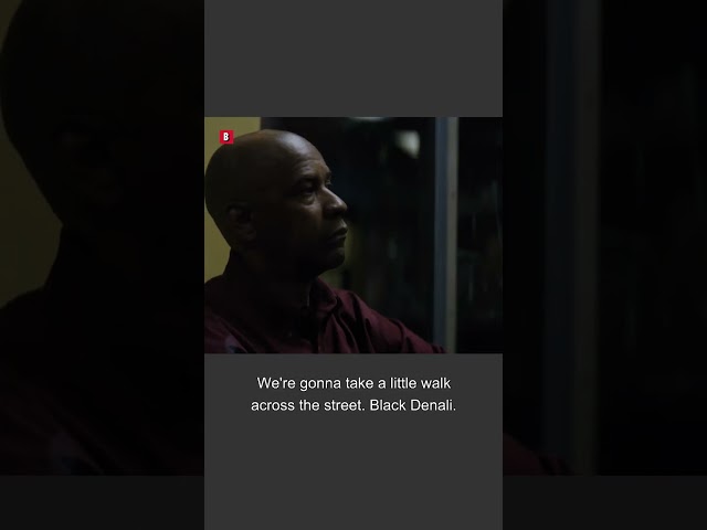 Denzel equalizes a dude with a book