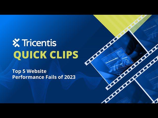 Top 5 website performance fails of 2023