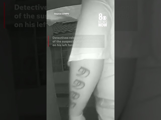 Las Vegas Police Search For Robbery Suspects