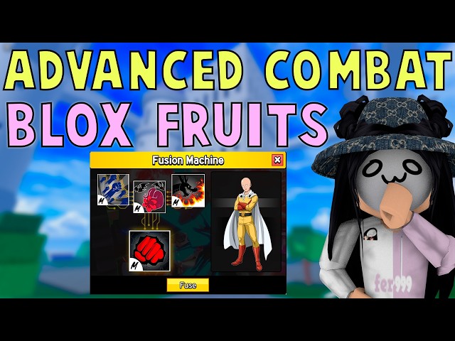 I Tried Advanced Combat in Blox Fruits