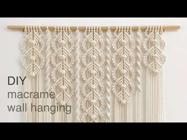DIY | macrame wall hanging