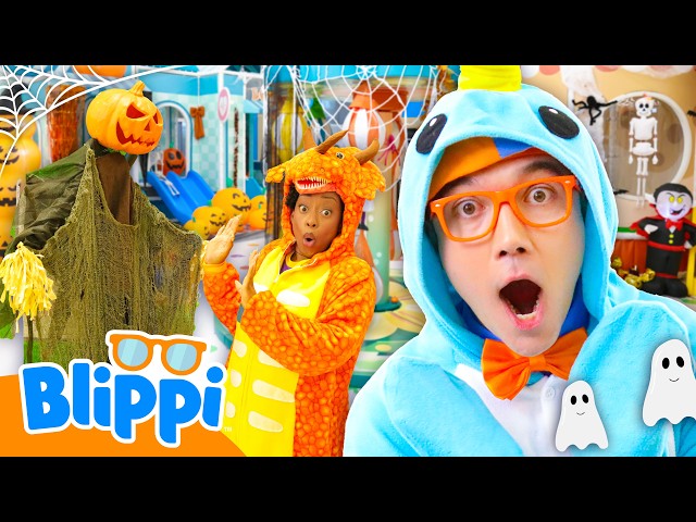 Blippi Gets Ready for Halloween! ๐