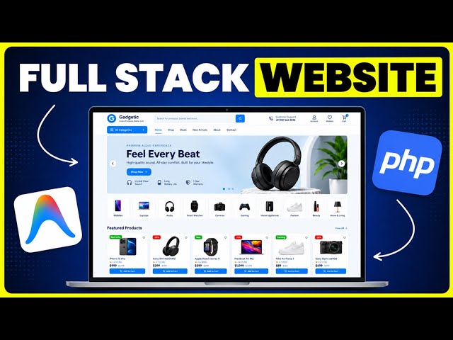 Build a Full-Stack Website With AI, No Coding