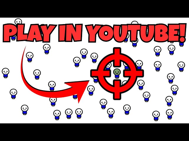 This Video is a PLAYABLE Shooter Game
