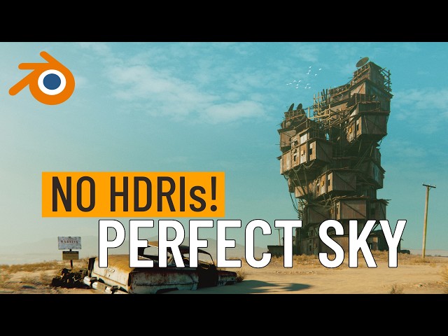 Realistic Blender Sky Without HDRIs