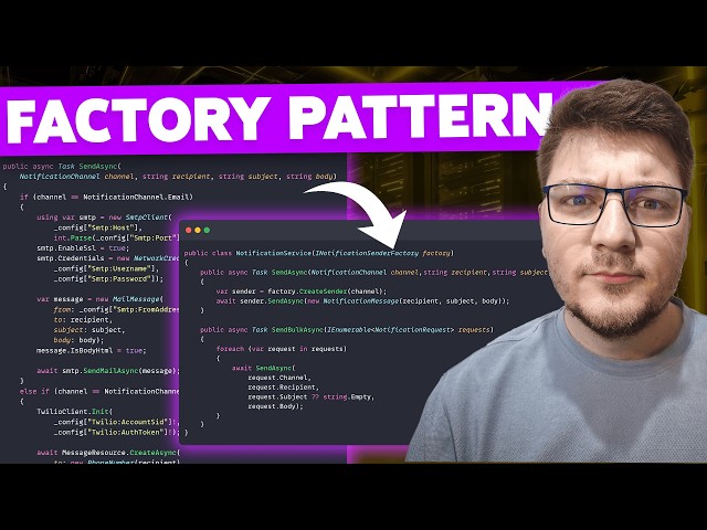 Replacing Switch Statements with the Factory Pattern in C#