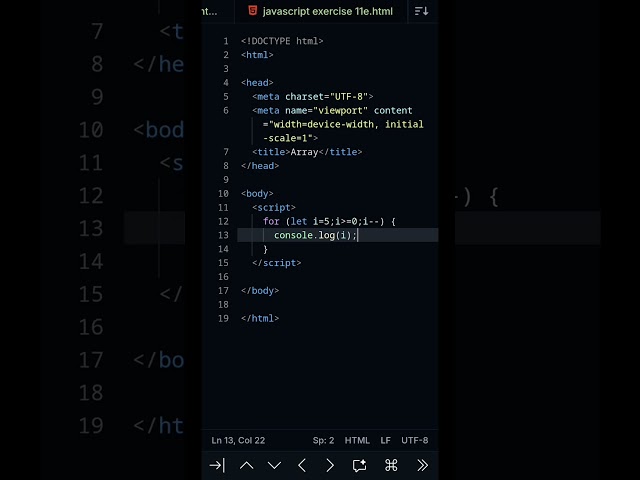 Javascript exercise 11e #html #css #javascript