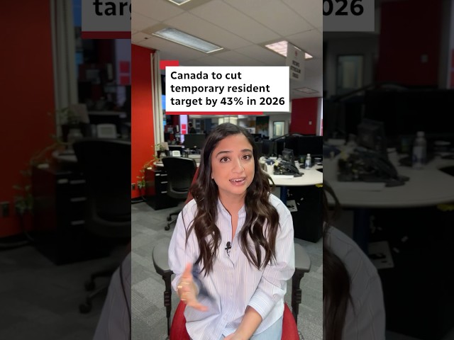 Canada to cut temporary resident target by 43% in 2026