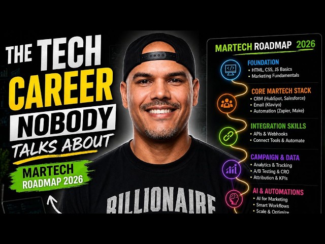 The Tech Career Nobody Talks About (Martech Roadmap 2026)