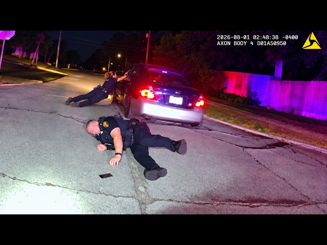 Man Drags Two Cops With His Car During a Traffic Stop