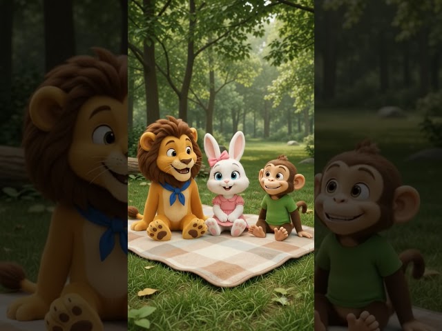 🧺🌳 The Little Blanket | Fun Toons Short #83😲 UH-OH! THE PICNIC BLANKET WON'T UNFOLD!