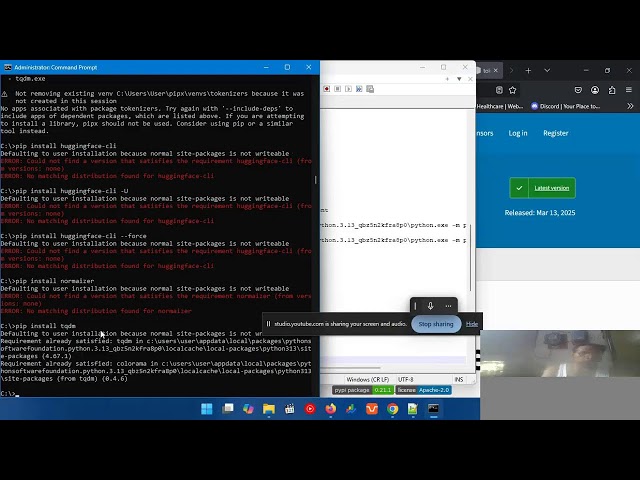 Bitnet  installing - on windows