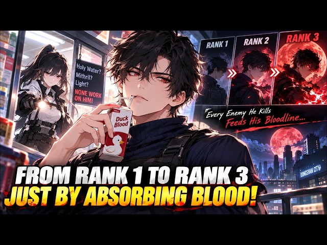 【FULL】Every Enemy He Kills Feeds His Bloodline—Now This Rank 1 Vampire Is Rank 3!