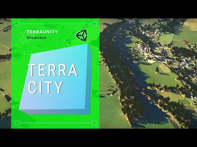 TerraUnity - TerraCity "Bibury Village" 3D Simulation