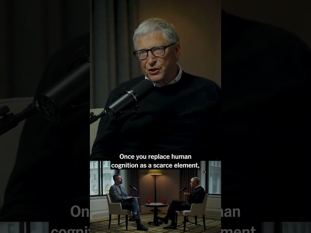 Bill Gates On AI Will Take Away Jobs #ai #artificialintelligence #futureofai #futureofjobs #coding