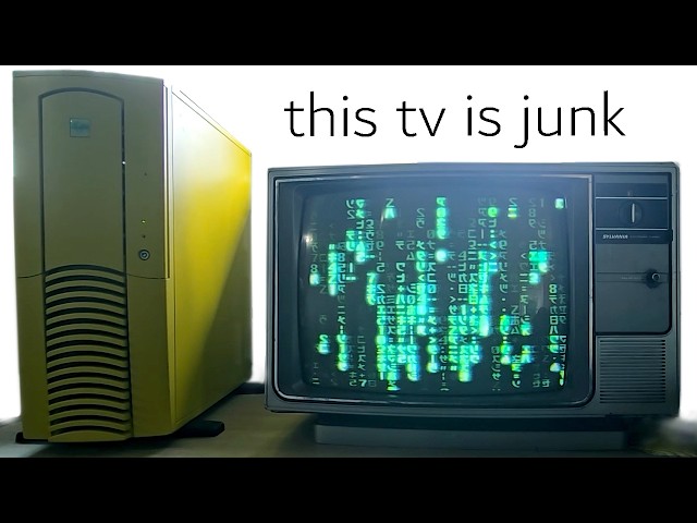 How a Tube TV Became My PC Monitor