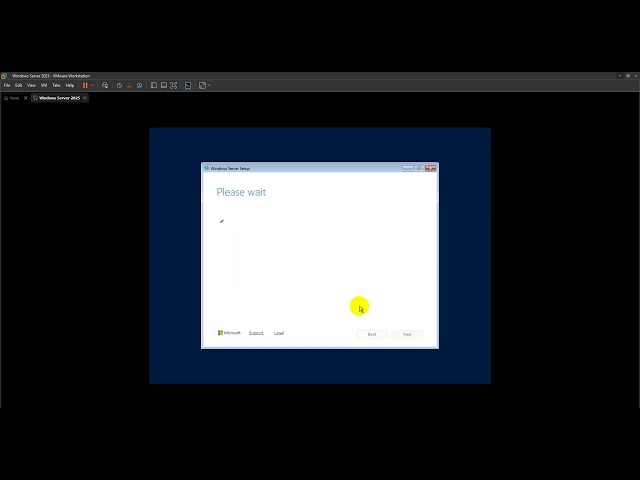 How to setup Window Server 2025