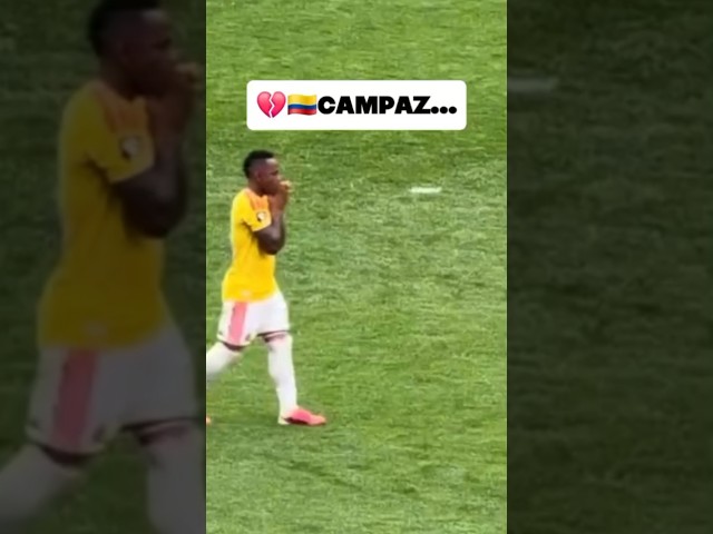 🥺🇨🇴OH CAMPAZ! DI MARÍA DEFENDS THE COLOMBIAN NATIONAL TEAM PLAYER #shorts