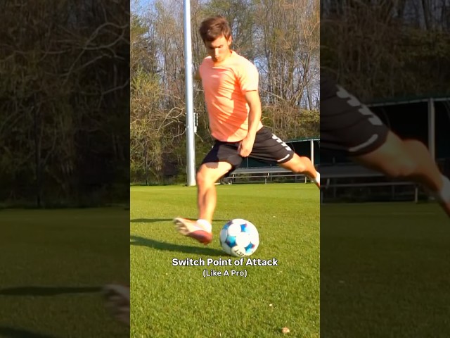 Switch The Point of Attack Like A Pro #soccer #football