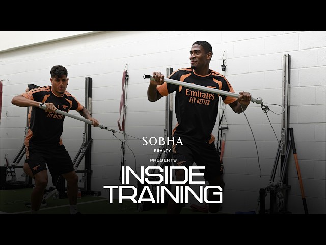 BACK AT BASE 🏡 | Hincapie, Madueke, Mosquera & more put in the hard yards | INSIDE TRAINING