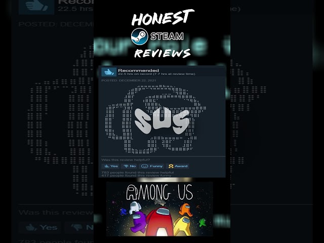 Honest Steam Review Among Us