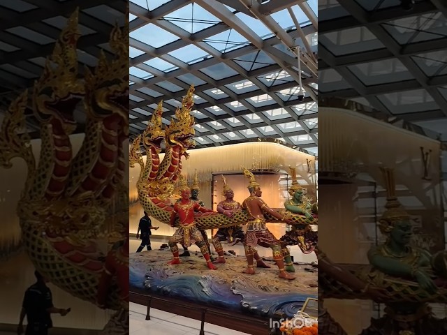 Nectar of Immortality - Samudra Manthan #shorts #mythology #hinduism #culturalheritage  #BKKairport