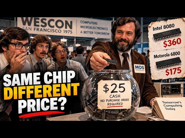 The $25 Chip That Put Apple on the Map — The MOS 6502 Story
