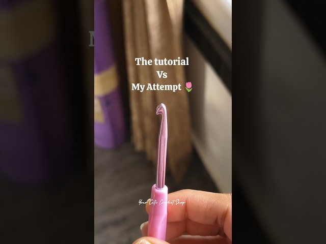 Kitna close tha mera result?👀 Also tell me your fav in comments! #crochet #crochettutorial #viral