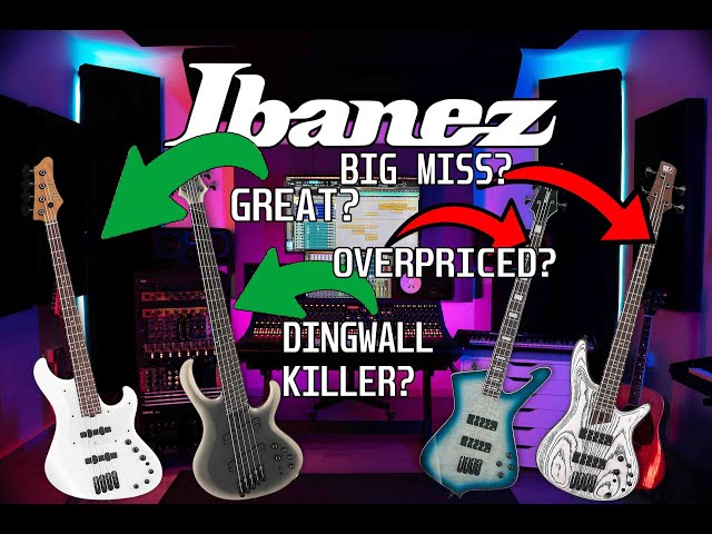 Are Ibanez NEW 2026 Basses Any GOOD? (Review)?