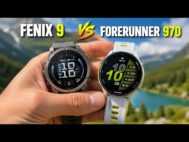 Garmin Fenix 9 vs Forerunner 970 - Which Should You Buy?