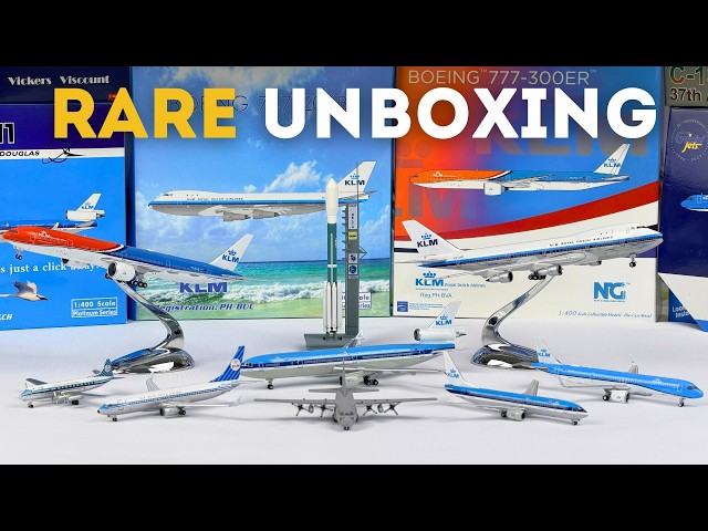 Unboxing 9 RARE Airplane Models! (1/400 scale)