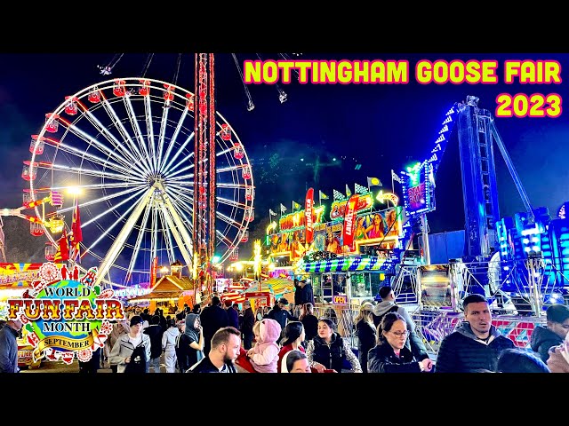 Nottingham Goose Fair September 2023