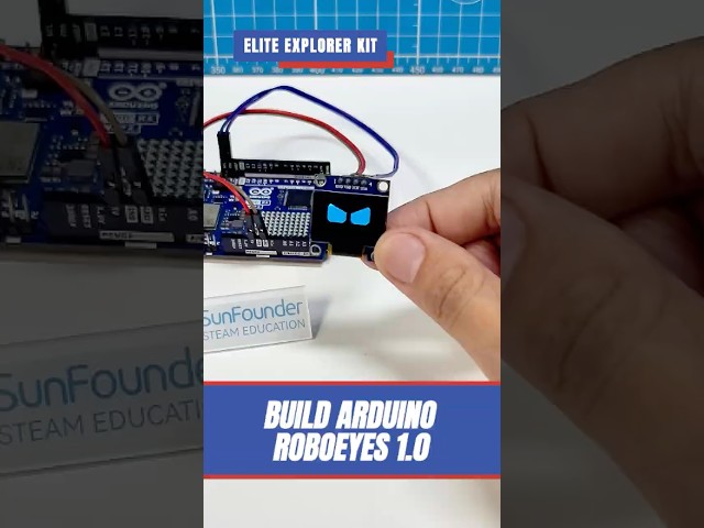 Make Your Arduino Come Alive with Animated RoboEyes! 👀🤖#arduino #arduinoprojects  #robotics