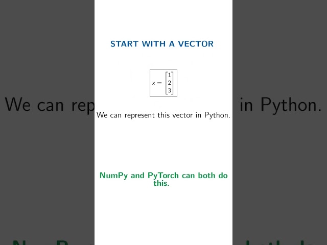 NumPy Is Not Enough, Di This Instead # #python #numpy #pytorch #pythonprogramming #scikit