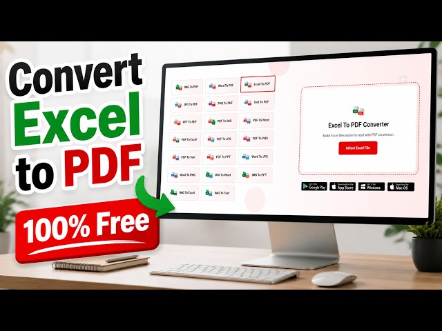 How to Convert Excel to PDF Without Losing Formatting (Free & Easy)