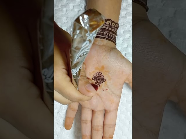Basic Mehndi Design Concepts 🤎 | Mandala, Finger & Border Design | Full Tutorial Tomorrow ✨ #Shorts