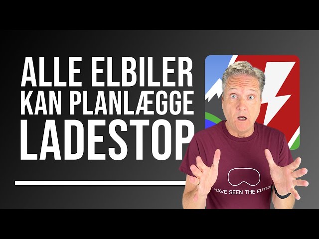 Nu kan du automatisk planlægge ladestop i alle elbiler
