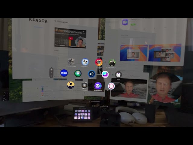 Apple Vision Pro: Screen Share with Persona Webcam. Step-by-Step Tutorial