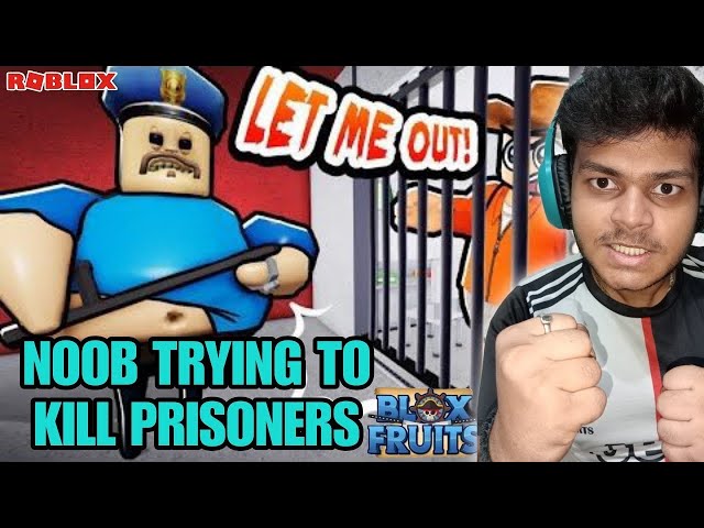 NOOB TRYING TO KILL THE PRISONERS IN BLOX FRUIT ROBLOX AND FOUND GHOST FRUITS| ROBLOX GAMEPLAY #2