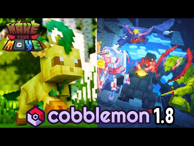 Everything You Need to Know About The Cobblemon 1.8 Update!
