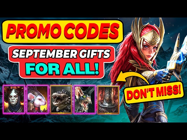 Raid Shadow Legends Promo Code 🍂 5 Free Champs + Exclusive Loot! 🔥