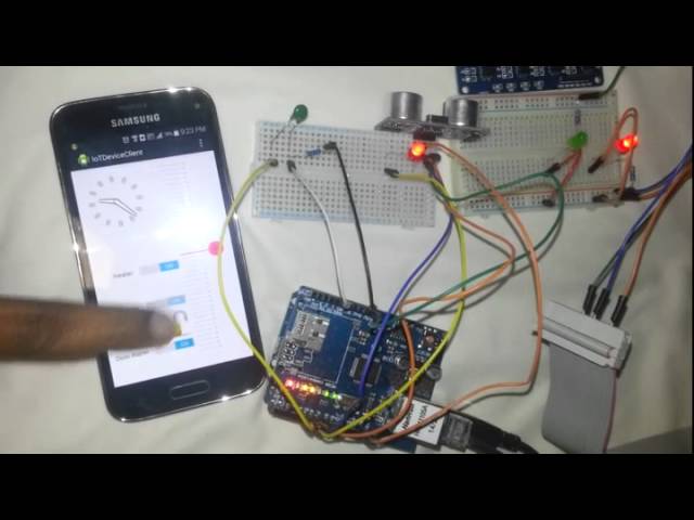 IoT Device Demo Video for Codeproject Article