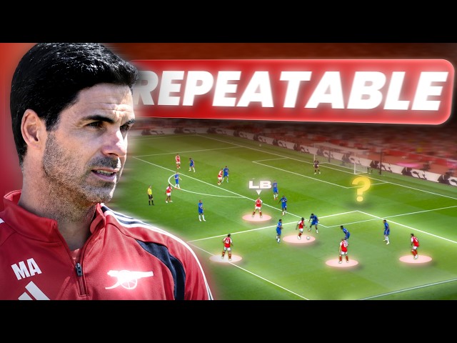 How Arteta's Brilliant Wide Mechanics Break Blocks