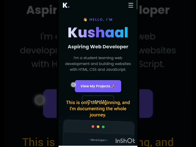 I Built Websites as a Class 7 Student 🤯🔥