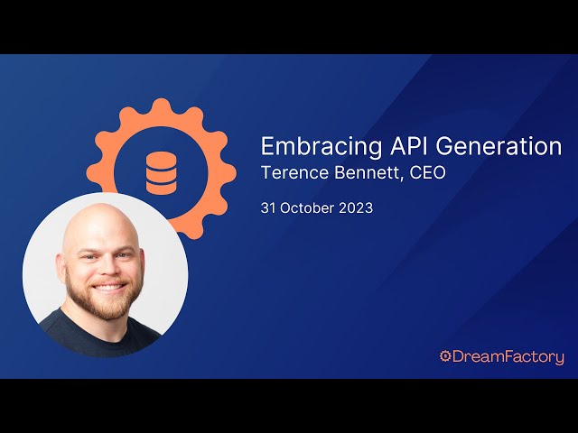 Embracing API Generation