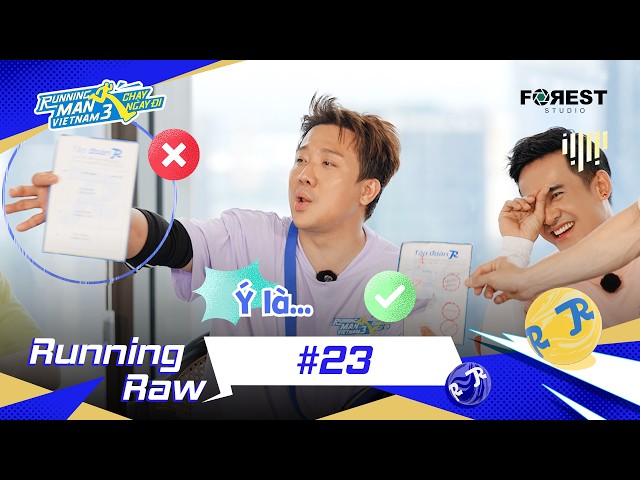 RUNNING RAW #23: Lương Thế Thành TRẮNG TAY tại nhà giam, Quang Trung lọt đề cử CHIẾN THẮNG | RM3