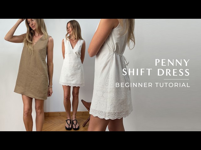 Penny Shift Dress Tutorial | Your New Go-To Dress + Free Pattern