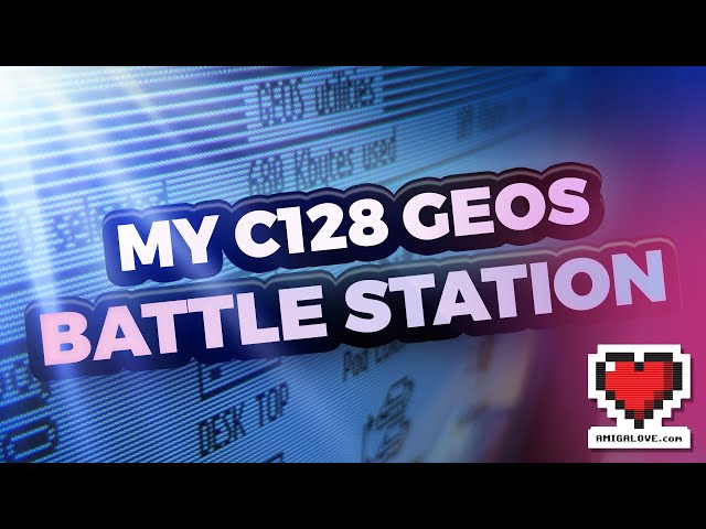 Commodore 128D GEOS Battle Station