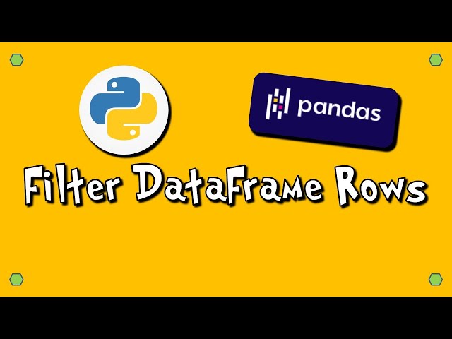 Pandas Filter DataFrame Rows - #4