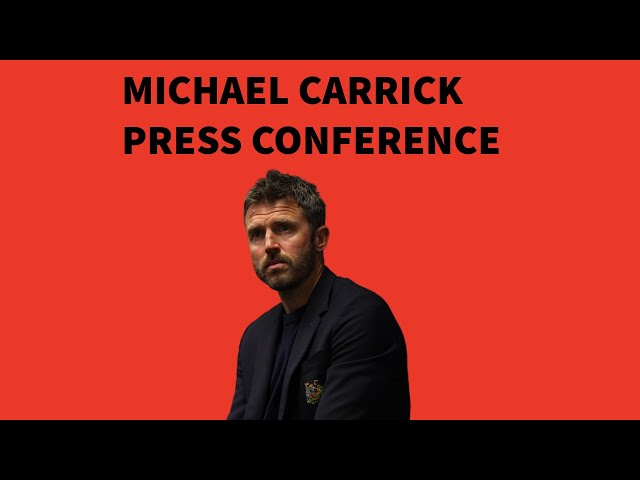 MICHAEL CARRICK PRESS CONFERENCE